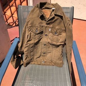 Levi’s Men’s Small Corduroy Jacket Brown